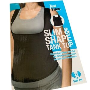 Total Vision Slim & Shape workout top.